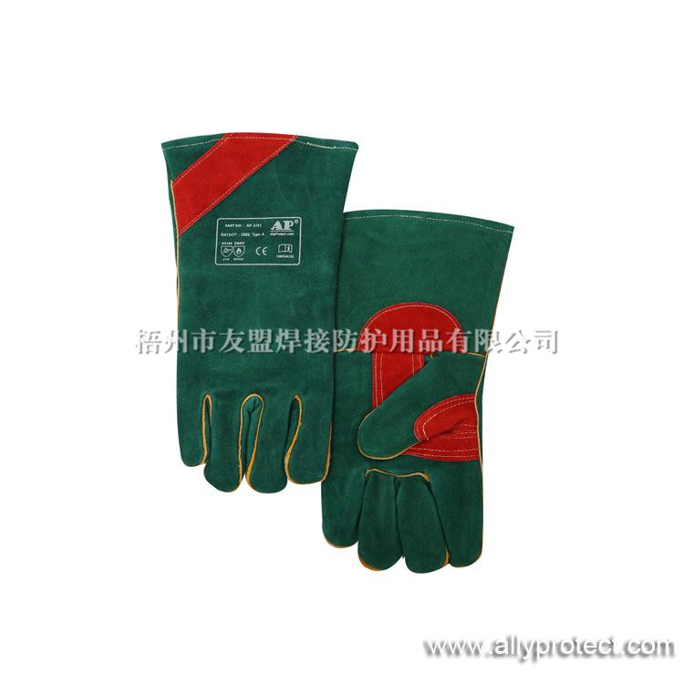 AP-3201 綠色護掌防寒燒焊手套
